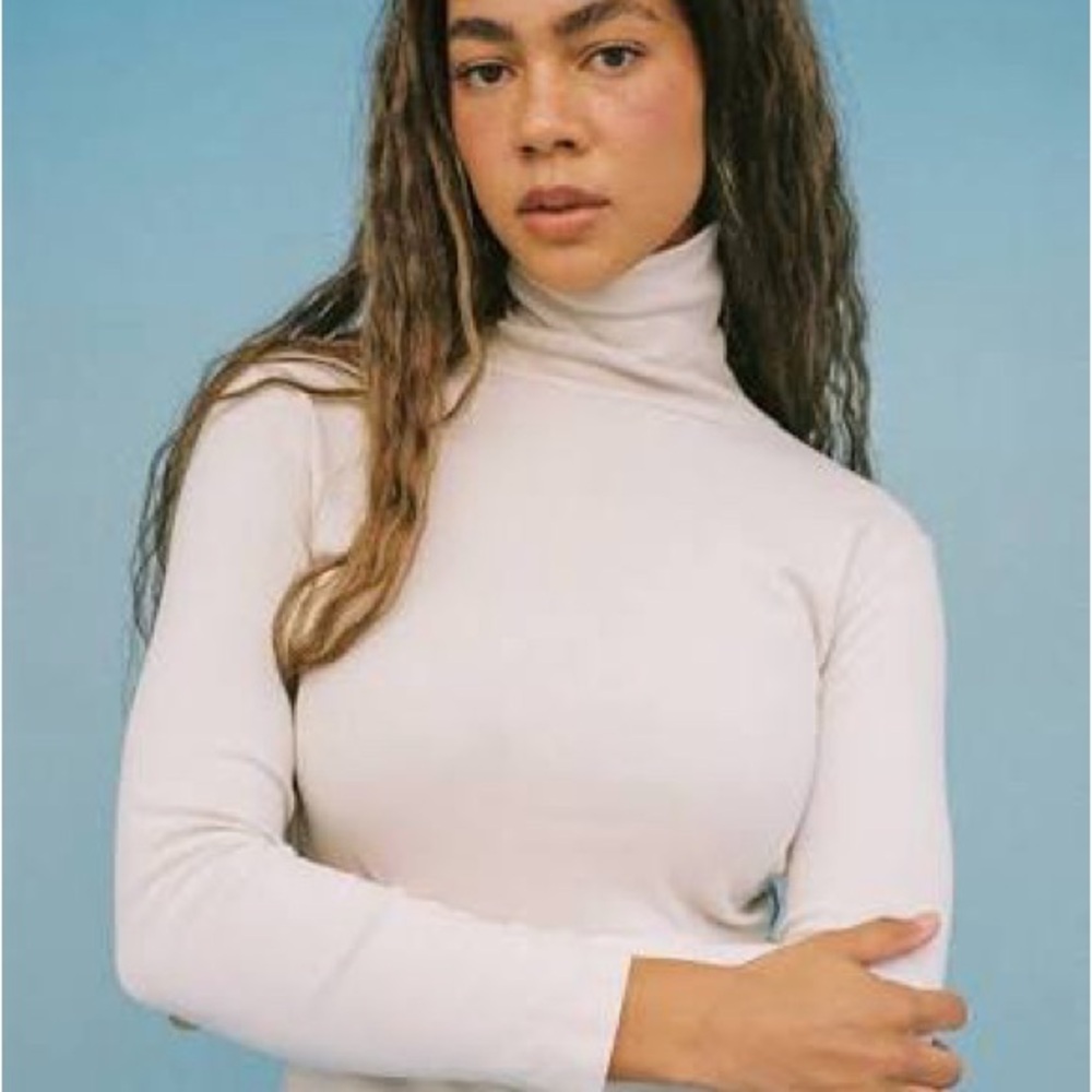 Turtleneck L/S Bellevue Tee - Birch